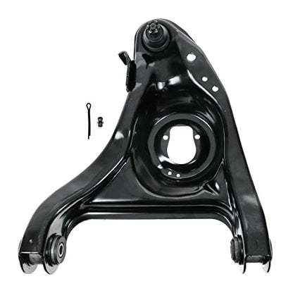 TRQ Front Lower Driver and Passenger Side Control Arm and Ball Joint Set 2 - style: PSA62268