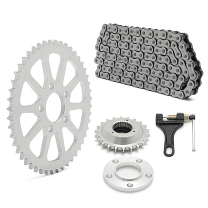 TOFR Chain Drive Transmission Sprocket Conversion Kit for Harley Sportster