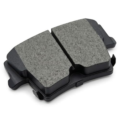 D1056 D1057 Front Rear Ceramic Brake Pads With Clips Fit For 2005-2020 CHRYSLER 300,For 2009-2018 DODGE CHALLENGER,For 2006-2017 DODGE CHARGER,For 2005-2008 DODGE MAGNUM (8 pcs) - size: D1056 D1057