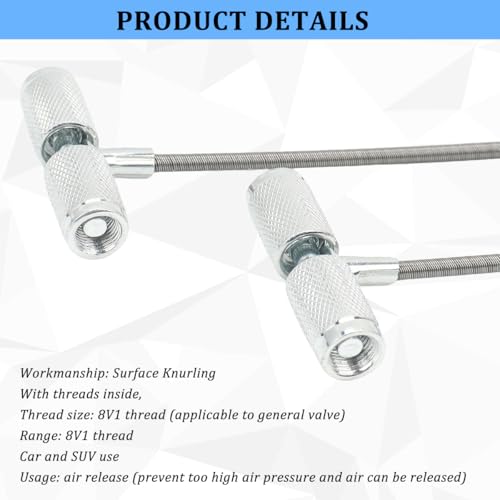 Car Valve Stem Installation Fishing Tool, 3 in 1 Multifunction Vehicle Tire Plug Core Puller Remover, Wheel Valve Stem Installation Removal Repair Fishing Tool, Universal for Vehicles
