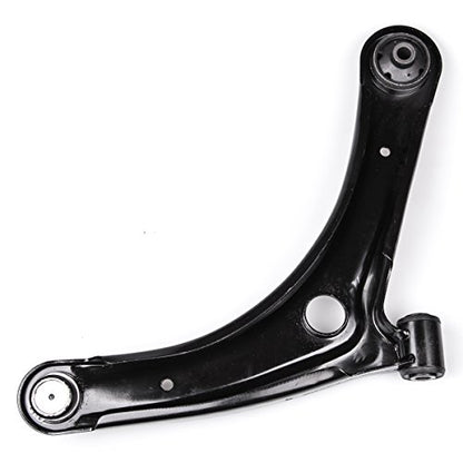 Front Left Lower Control Arm and Ball Joint Assembly Compatible With Dodge Caliber Jeep Patriot Compass AUQDD K620066 Professional Suspension 521-109 (Driver Side)