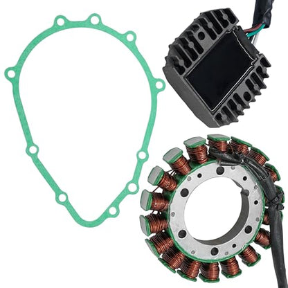 Caltric Stator Regulator Gasket Compatible with Kawasaki Ninja 600 Zx-6R Zx6R Zx600-J 2000 2001 2002