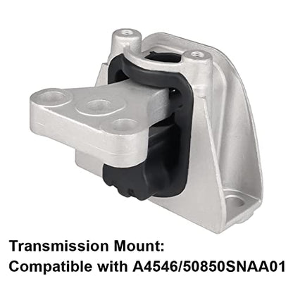 JDMON 4Pcs Engine Motor Mounts Transmission Mount Kit Replacement for 2006-2011 Honda Civic 1.8L Manual Trans Model Only Compatible with A4546, A4547, A4548, A4530 - size: 4PCS-Compatible with 2006-2011 Civic 1.8L Manual