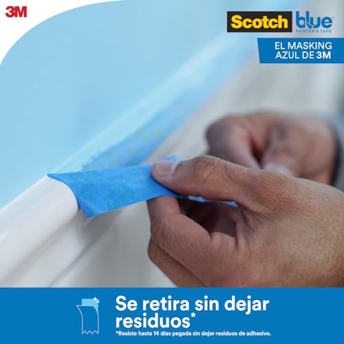 ScotchBlue Original Multi-Surface Painters Tape, 2 Inch Wide (1.88 in. x 60 Yds), 1 Roll Blue Paint Tape Protects Surfaces & Removes Easily, Masking Tape for Indoor and Outdoor Use (2090-48NC) - style: 1 roll
