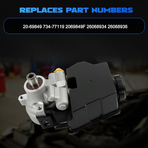 20-69849 Power Steering Pump fit for 1998-2002 Camaro 5.7L - size: 20-69849
