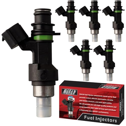 Set of 6 Fuel Injectors 15710-66J00 FJ966 Replacement - size: FJ966