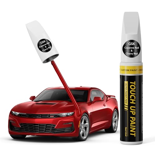 (Cherry Red/Cayenne Red (GSK) Car Touch Up Paint for GMC - color: Cherry Red/Cayenne Red (GSK) for 2025 Sierra/2024 Sierra/2023 Sierra/2025 Sierra EV/2025 YUKON & YUKON XL/2024 YUKON & YUKON XL/2026 HUMMER EV PICKUP/2025 HUMMER EV PICKUP/2024 HUMMER EV PI