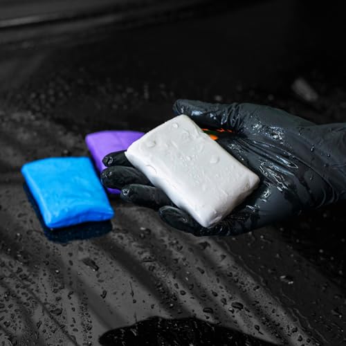 Clay Bar Set 3 Pack Fine to Medium Grade for Car Detailing