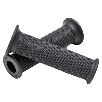 DAYTONA Universal 7/8" Motorcycle Handlebar Grips for Premium Comfort Rides (Standard) (Gray) - color: Gray