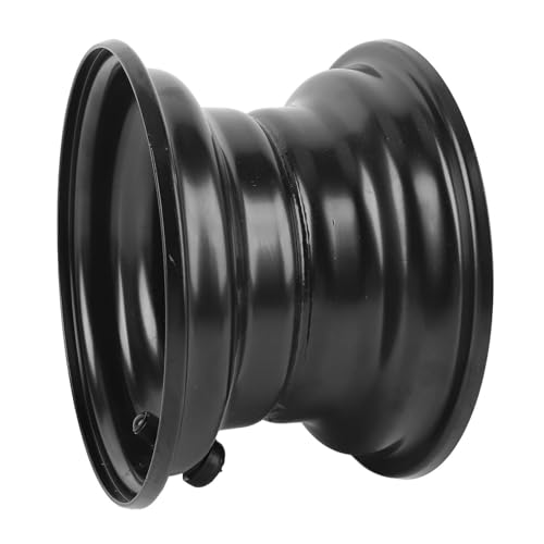 Acouto 145/70 6 Go Kart Wheel Rim 3 Holes 6 Inch Wheel Rim Aluminum Alloy Rims Enhanced Traction Stylish Look for ATV Quad Dirt Bike Ride On Mower