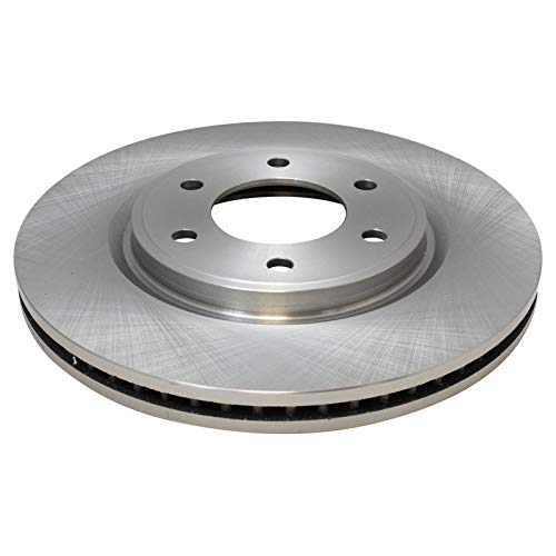 TRQ Front Ceramic Brake Pad and Rotor Set 13.78 in 6-Lug - style: BKA11785
