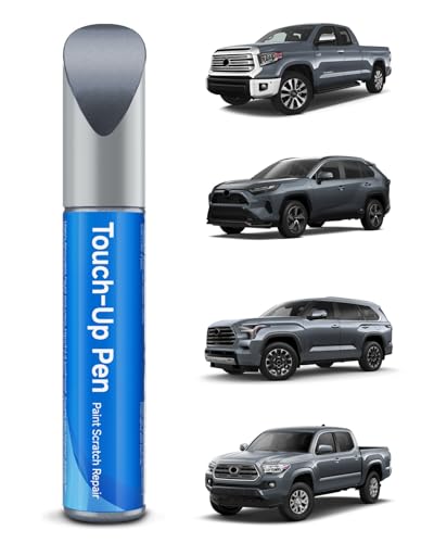 Touch Up Paint Compatible with Toyota Exact Match Touch Up Paint Car Scratch Repair (Celestite Gray Metallic （1K3）) - color: Celestite Gray Metallic （1K3）