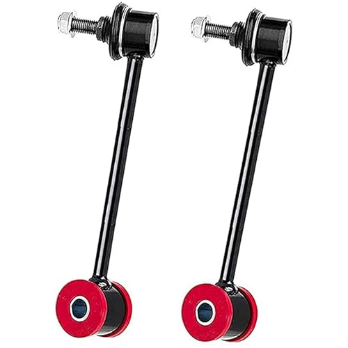 Suspension Dudes 8PC Front/Rear Sway Bar Stabilizer Link Kit + Front CODE RED EXTREME Bracket/Bushing Kit FITS Escalade, Tahoe, Savana, Sierra, Yukon, Humer, 2000-2009 K80631 K6700 K6439 928-565 - size: CODE RED Front/Rear Link & Bracket/Bushing Kit