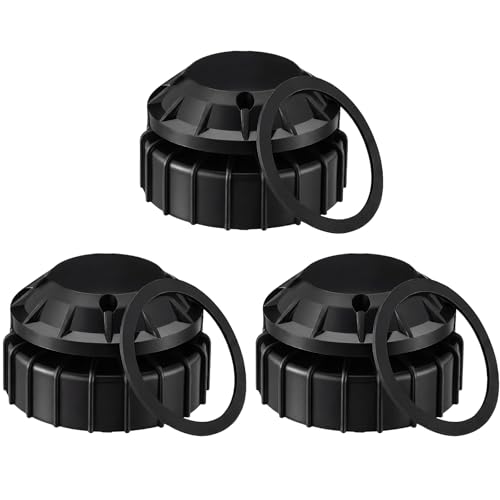 3 Pack Sprinkler Valve Cap and Cover Kit, Plastic Cap and Cover Assembly Kit Sprinkler Valve for 1" Anti Siphon Irrigation Valves