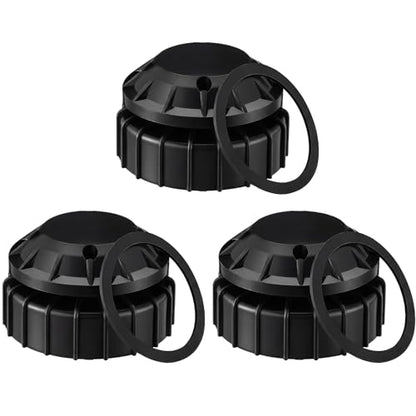 3 Pack Sprinkler Valve Cap and Cover Kit, Plastic Cap and Cover Assembly Kit Sprinkler Valve for 1" Anti Siphon Irrigation Valves