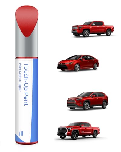 3R3 Barcelona Red Pearl Touch Up Paint Compatible with Toyota Exact Match Chips and Nicks Touch Up - color: Barcelona Red Pearl(3R3) compatible with 4Runner/Camry-models/Corolla/Corolla-Cross/Corolla-iM/Matrix/Prius/RAV4/Tacoma/Tundra/Venza/Yaris