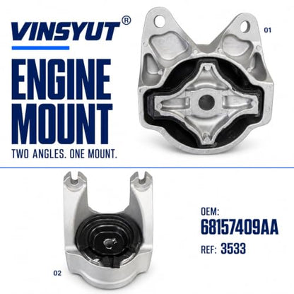 4X Engine & Trans Mount Kit for 2014-2021 Ram ProMaster 3500 3.6L - color: Ram ProMaster 2014-2021 3.6L