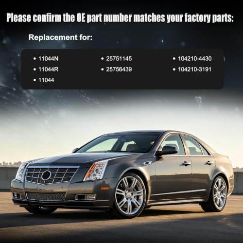 Alternator for 2005-2007 CTS V6 2.8L, 2004-2007 CTS V6 3.6L 11044N - size: 2004-2007 CTS V6 3.6L