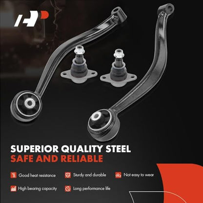A-Premium 6Pcs Suspension Kit, Front Upper Lower Control Arm