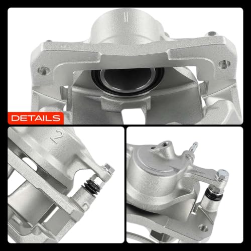 A-Premium Front Left and Right Side Disc Brake Calipers with Bracket