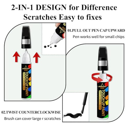 Red Hot(G7C/WA130X) Touch Up Paint Pen Compatible with Chevrolet - color: Red Hot(G7C/WA130X)