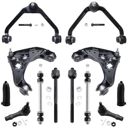 Detroit Axle - Front End 12pc Suspension Kit for Ford Explorer Ranger - size: 80679-12A/12PC