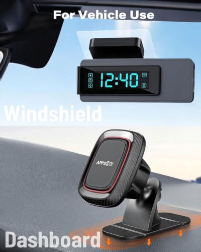 2.83" Double-Sided Adhesive Pads for Dash Cam with Electrostatic Film, 5pcs