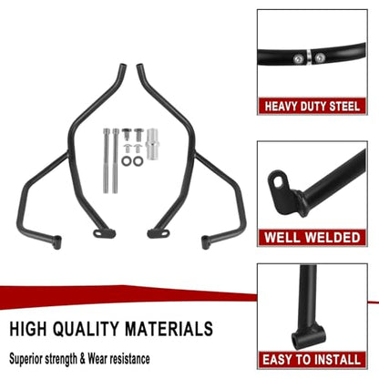 Highway Crash Bar Engine Guard Bumper Protector Replacement for Honda XADV750 XADV 750 X-ADV 750 2025 2026 (Upper and Lower) - size: upper and lower