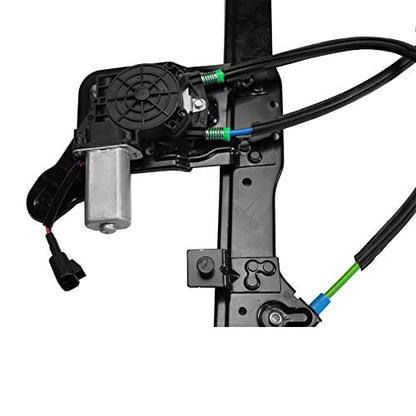 Rear Passenger Side Power Window Regulator Assembly w/Motor Fits Silverado - size: Rear Passenger Side (RH)