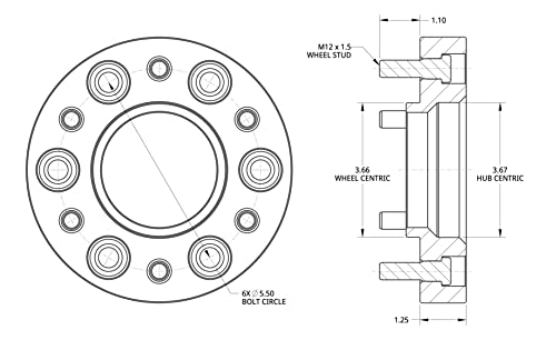 Spidertrax WHS032 Blue Wheel Spacer Kit