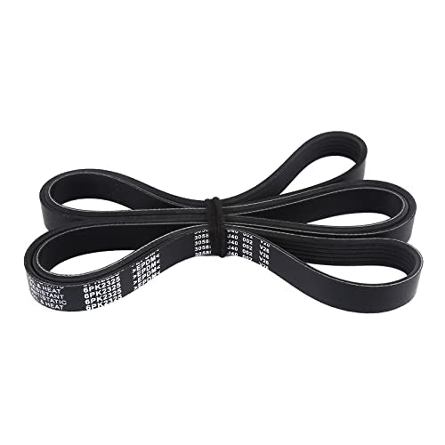 MOCA 6PK2325 EPDM Serpentine Belt for Dodge GMC 2.9L 3.7L DOHC 4-Door - size: 6PK2325