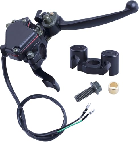 7/8'' Thumb Throttle with Dual Brake Lever Assy Compatible with 50cc 90cc 150cc 250cc ATV Quad Roketa Taotao Sunl Kazuma