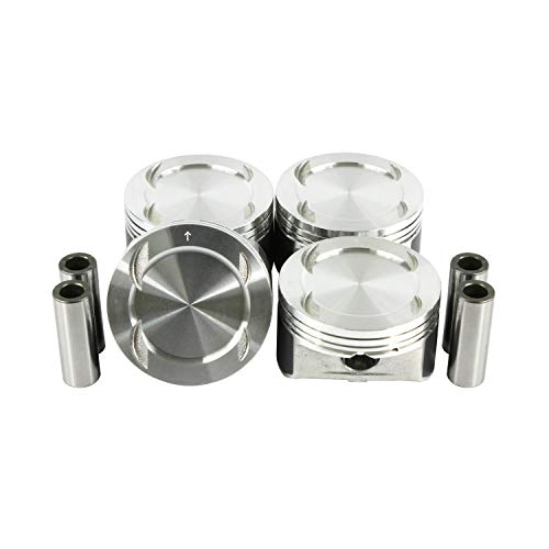 DNJ P167 Piston Set Standard for 2006-2020 Chrysler, Dodge, Hyundai, Jeep, Kia 200, Avenger, Caliber 2.4L L4 16V DOHC 2359cc - size: 1. Standard (STD)