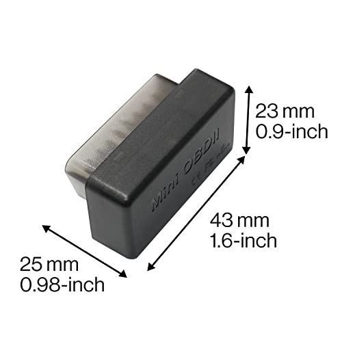 ATOTO AC-4450 Bluetooth OBDII/ OBD2 Car Diagnostic Scanner/Scan Tool only A5,A6,S8,X10,V10,P9,P10 Series Android Car Stereo - Compatible with Torque App
