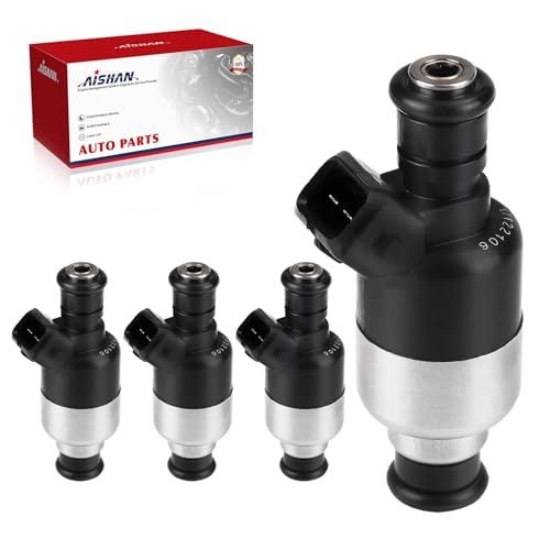 4PCS Fuel Injectors 6 Holes Compatible with Chevy S10 L4 2.2L 1998-2000