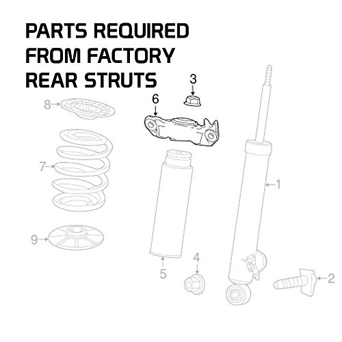 Rev9 R9-HS2-100 Hyper-Street II Coilover Suspension Lowering Kit, Mono-Tube Shock w/ 32 Click Rebound Setting, Full Length Adjustable, compatible with Chevrolet Malibu 2013-15 - size: 2013-2015 / 2016 Limited