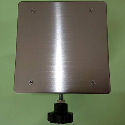 LabZhang 8" x8" Stainless Steel Lab Jack Scissor Stand Platform - size: 8X8