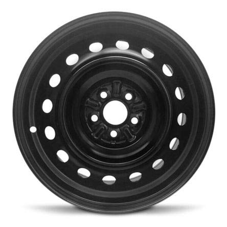 New OEM Replacement Wheel for 2005-2010 Scion TC 16x6.5 inch Steel Rim Painted Black Fit 195/60R16 - size: 16x6.5 inch - tC