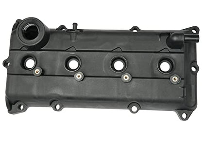 Engine Valve Cover with Gaskets, Bolts, Oil Filler Cap, PCV Valve, Spark Plug Tube Seals Compatible with 2002-2006 Nissan Sentra Altima QR25DE 2.5L Replaces# 13264-3Z001 13264 3Z001 264-982