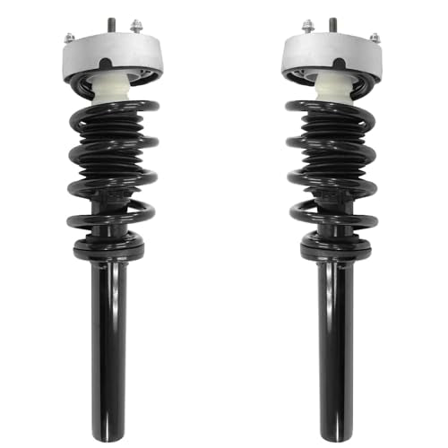 Detroit Axle - Front Struts w/Coil Spring for 2014-2018 BMW X5 2015-2019 X6 - size: 13480x2/Pair