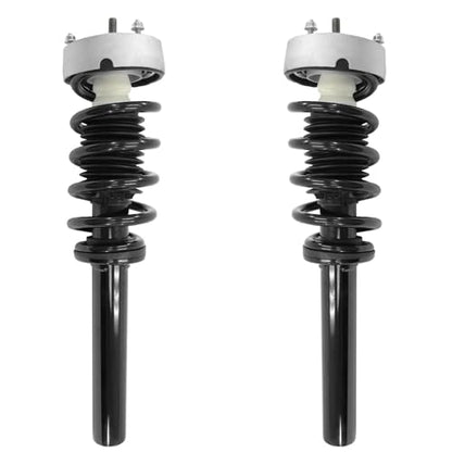 Detroit Axle - Front Struts w/Coil Spring for 2014-2018 BMW X5 2015-2019 X6 - size: 13480x2/Pair