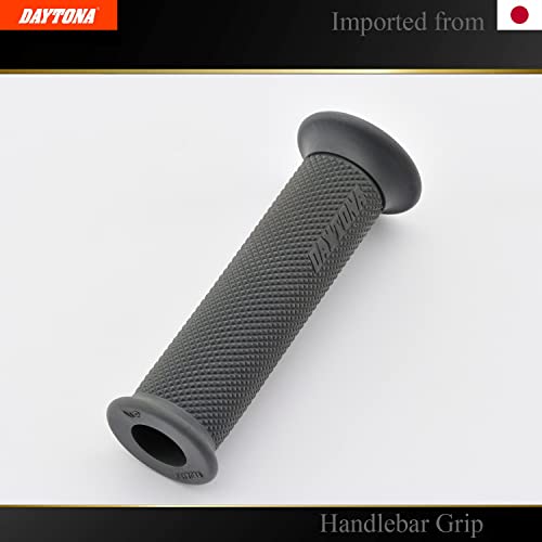 DAYTONA Universal 7/8" Motorcycle Handlebar Grips for Premium Comfort Rides (Standard) (Gray) - color: Gray