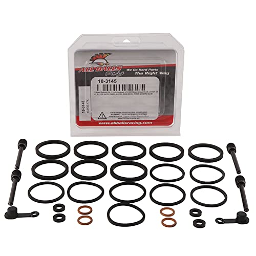 All Balls Racing Front Caliper Rebuild Kit 18-3145 Compatible With/Replacement For Kawasaki ZX 6R 03-04