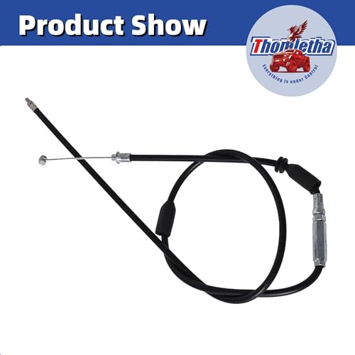 Motocycle Carburetor Thumb Throttle Cable 20-26mm Replacement for ATC70 ATC90 ATC110 TRX70 TRX90