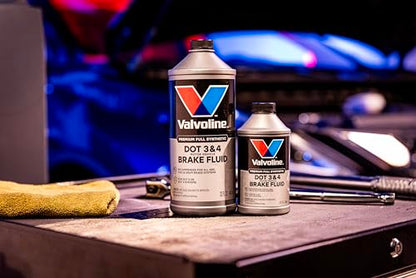 Valvoline DOT 3 & 4 Synthetic Brake Fluid, 12 oz - size: 12 fl oz