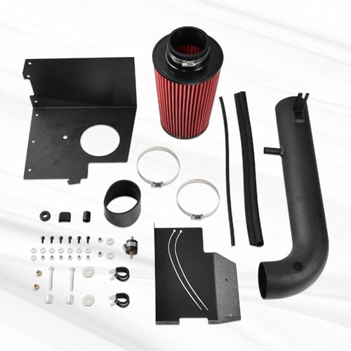 Cold Air Intake System + Heat Shield Compatible with 2012-2018 Jeep - size: 12-18 Jeep Wrangler JK V6 3.6L Sport 4-Door/2-Door