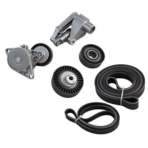 Serpentine Belt Drive Kit For BMW 325Ci 325xi 330xi 525i 530i M3 X3 X5 Z3 - size: 38201-KIT