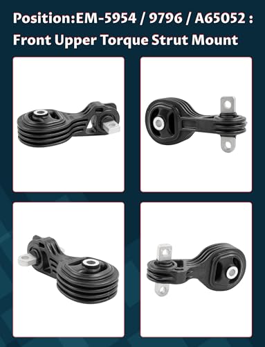 Engine Motor Mount & Trans Mount Set for 2012-2014 CR-V L4 2.4L Auto Trans - size: 2012-2014 H-onda CR-V 2.4L