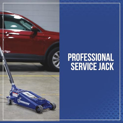 Strongway Professional Service Floor Jack, 3-Ton Capacity - style: Normal