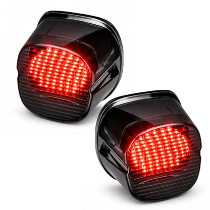 Eagle Lights Flashing Strobe LED Tail Brake Light Kit for Harley Davidson Tri Glide Models - color: Trike - Tri Glide Kit (Smoked)